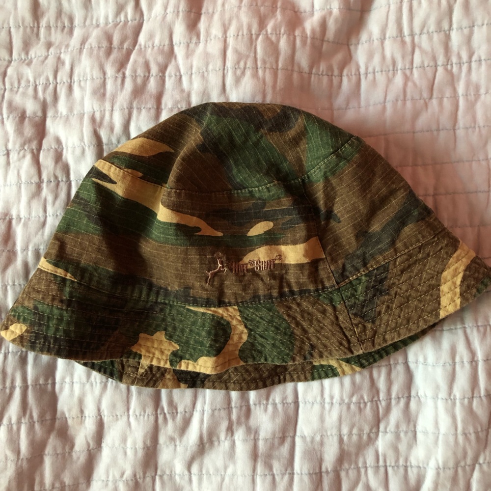 Camo Army Print Bucket Hat